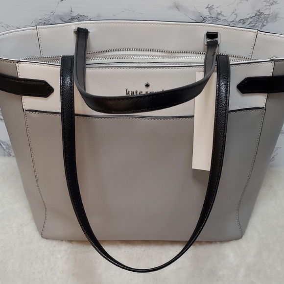 Kate Spade Staci Colorblock laptop tote bag - Picture 10 of 11